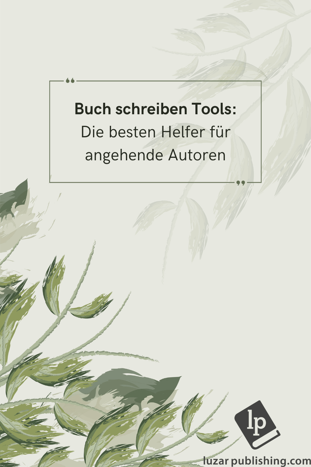 buch schreiben tools software