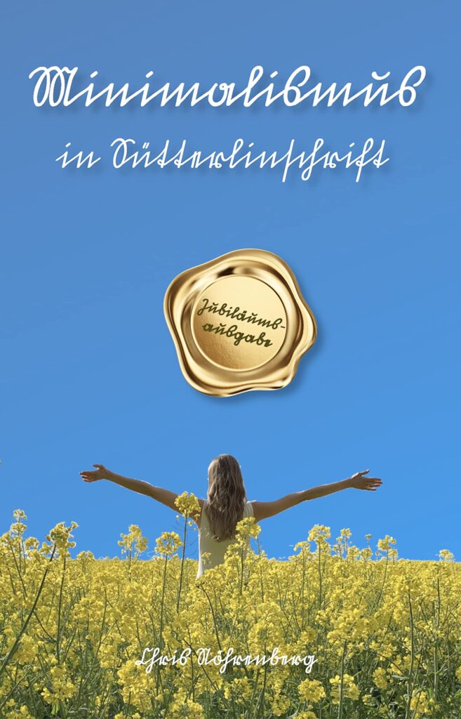 Buch Minimalismus in Sütterlinschrift: 