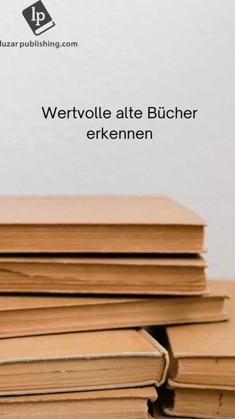 Wertvolle alte Bücher erkennen